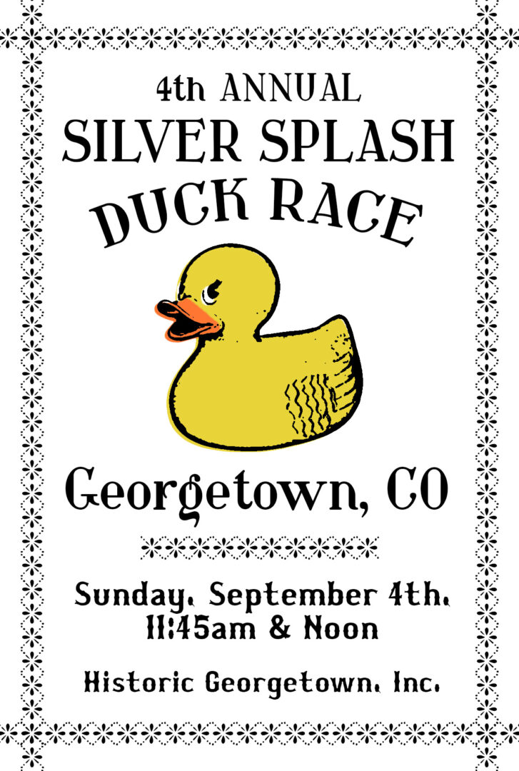 Duck Race Card Front